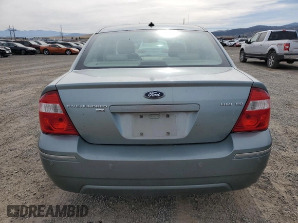 2007 Ford Five Hundred Limited with VIN 1FAFP281X7G123147, listed as a Copart auction lot 71552474 with 184,409 mi miles and Clean title. Bid and sale history available at DreamBid. Image 6.