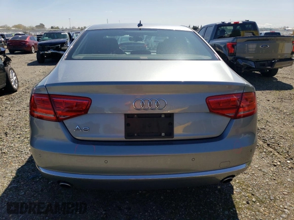 2013 Audi A8 3.0L z VIN WAUAGAFD8DN033639, wystawiony jako Copart lot #50001435 z przebiegiem 192 919 mil mil oraz Szkoda całkowita • Salvage title. Historia ofert i sprzedaży dostępna na DreamBid. Obrazek 6.