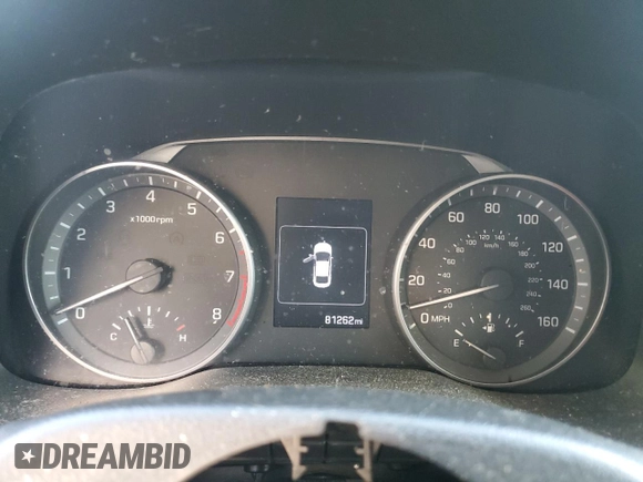 2018 Hyundai Elantra SEL with VIN 5NPD84LF8JH395292, listed as a Copart auction lot 87181254 with 81,262 mi miles and Salvage Title. Bid and sale history available at DreamBid. Image 9.