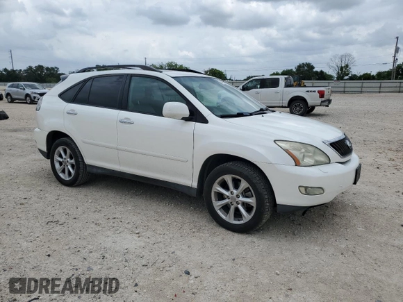 2009 Lexus RX 350 with VIN 2T2GK31U09C061407, listed as a Copart auction lot 54560945 with 193,214 mi miles and Clean Title. Bid and sale history available at DreamBid. Image 4.