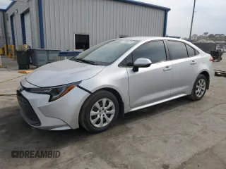 2025 Toyota Corolla LE z VIN 5YFB4MDE5SP277066, wystawiony jako Copart lot #57936575 z przebiegiem 5 449 mil mil oraz Szkoda całkowita • Salvage title. Historia ofert i sprzedaży dostępna na DreamBid. Obrazek 1.