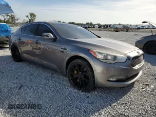 2015 Kia K900 Luxury z VIN KNALW4D46F6019798, wystawiony jako Copart lot #53734435 z przebiegiem 97 467 mil mil oraz Szkoda całkowita • Salvage title. Historia ofert i sprzedaży dostępna na DreamBid. Obrazek 4.