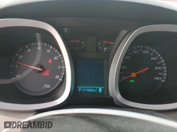 2013 Chevrolet Equinox LT z VIN 1GNALPEK9DZ113212, wystawiony jako Copart lot #53827925 z przebiegiem 117 360 mil mil oraz Nie do naprawy • Non repairable. Historia ofert i sprzedaży dostępna na DreamBid. Obrazek 9.