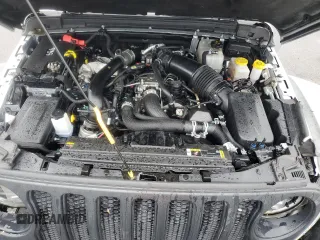 2023 Jeep Wrangler Rubicon with VIN 1C4JJXFM4PW589923, listed as a Copart auction lot 58725465 with 9,814 mi miles and Salvage title. Bid and sale history available at DreamBid. Image 12.