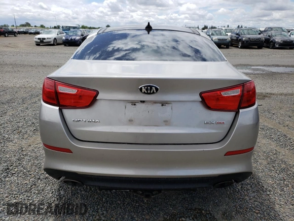 2014 Kia Optima EX z VIN 5XXGN4A7XEG343052, wystawiony jako Copart lot #56757305 z przebiegiem 210 678 mil mil oraz Tytuł czysty. Historia ofert i sprzedaży dostępna na DreamBid. Obrazek 6.