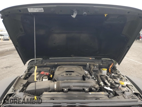 2024 Jeep Wrangler Sport S with VIN 1C4RJXN65RW121336, listed as a Copart auction lot 53395985 with 19,861 mi miles and Salvage title. Bid and sale history available at DreamBid. Image 11.
