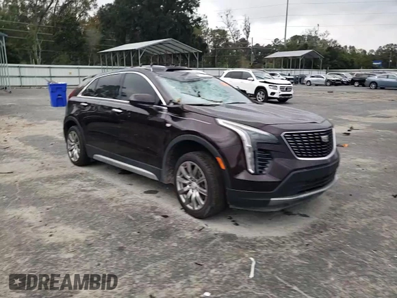2020 Cadillac XT4 FWD Premium Luxury with VIN 1GYFZCR42LF149030, listed as a Copart auction lot 82671894 with 88,570 mi miles and Salvage title. Bid and sale history available at DreamBid. Image 11.