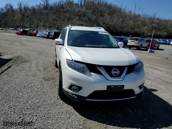 2015 Nissan Rogue SL with VIN 5N1AT2MV1FC866502, listed as a Copart auction lot 49497125 with 102,754 mi miles and Salvage Title. Bid and sale history available at carsss.com. Image 14.