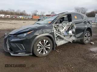 2021 Lexus NX 300 F Sport with VIN JTJSARDZ0M2258481, listed as a Copart auction lot 49843495 with Not provided miles and Salvage title. Bid and sale history available at DreamBid. Image 1.