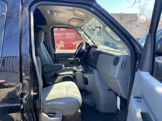 2014 Ford Econoline Cargo Commercial with VIN 1FTNE2EW0EDA49327, listed as a Copart auction lot 53970835 with 103,364 mi miles and Clean Title. Bid and sale history available at carsss.com. Image 5.