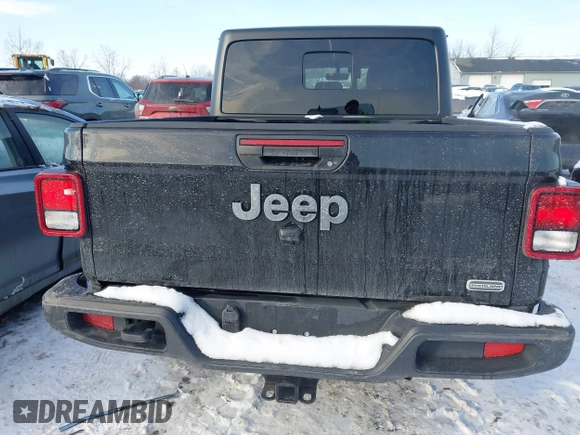 2023 Jeep Gladiator Overland с VIN 1C6HJTFG1PL553343, выставлен на аукционе IAAI как лот 41349518 с пробегом 19 556 миль миль и . История ставок и продаж доступна на DreamBid. Изображение 16.