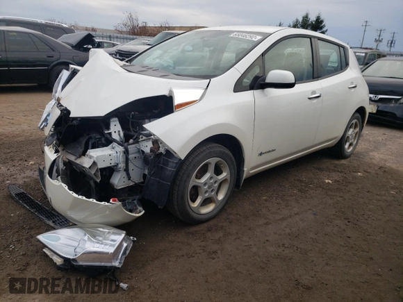 2015 Nissan LEAF SV with VIN 1N4AZ0CP0FC304221, listed as a Copart auction lot 65046292 with 128,625 mi miles. Bid and sale history available at carsss.com. Image 2.