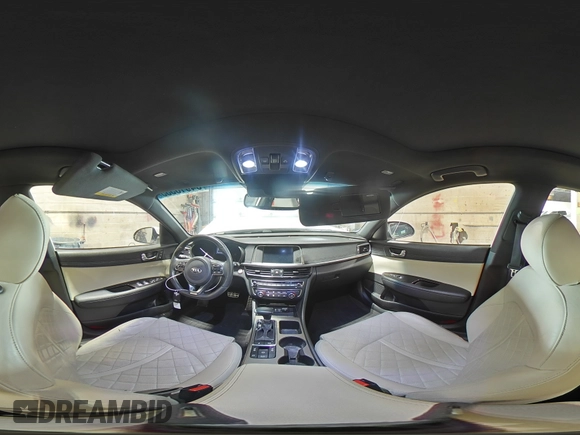 2016 Kia Optima SXL Turbo with VIN 5XXGV4L26GG052021, listed as a Copart auction lot 54018535 with 109,409 mi miles and Salvage title. Bid and sale history available at DreamBid. Image 14.