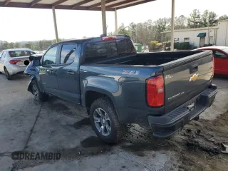 2020 Chevrolet Colorado 2WD Z71 with VIN 1GCGSDEN5L1158451, listed as a Copart auction lot 47039105 with 53,685 mi miles and Salvage title. Bid and sale history available at DreamBid. Image 2.