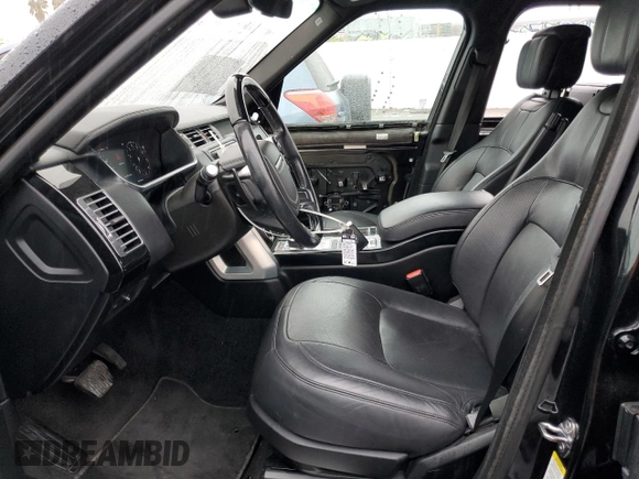 2020 Land Rover Range Rover with VIN SALGS5SE6LA568792, listed as a Copart auction lot 82227594 with 70,073 mi miles and Salvage title. Bid and sale history available at DreamBid. Image 7.