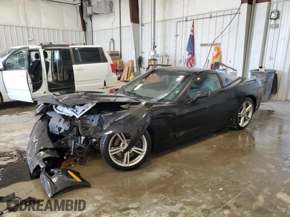 2008 Chevrolet Corvette with VIN 1G1YY25W285126730, listed as a Copart auction lot 48338525 with 60,020 mi miles and Salvage Title. Bid and sale history available at carsss.com. Image 1.