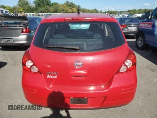 2011 Nissan Versa 1.8 S with VIN 3N1BC1CPXBL366958, listed as a Copart auction lot 71180954 with 129,431 mi miles and Salvage Title. Bid and sale history available at carsss.com. Image 6.