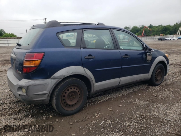 2003 Pontiac Vibe with VIN 5Y2SL628X3Z419222, listed as a Copart auction lot 61182755 with 238,473 mi miles and Clean title. Bid and sale history available at DreamBid. Image 3.