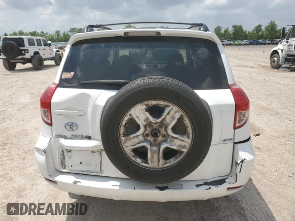 2008 Toyota RAV4 with VIN JTMBD33V986074600, listed as a Copart auction lot 54270285 with 192,950 mi miles and Clean Title. Bid and sale history available at carsss.com. Image 6.