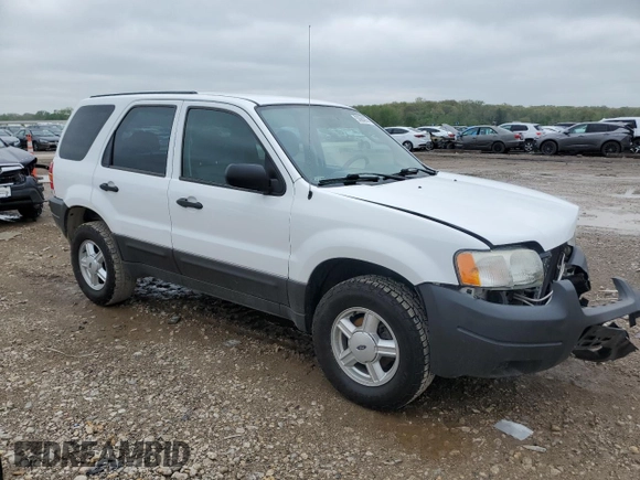 2003 Ford Escape XLS Popular with VIN 1FMYU02183KE05685, listed as a Copart auction lot 53904835 with 98,807 mi miles and Salvage title. Bid and sale history available at DreamBid. Image 4.