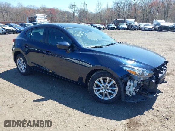 2018 Mazda 3 Sport with VIN 3MZBN1K74JM212289, listed as a IAAI auction lot 42054346 with 56,854 mi miles and . Bid and sale history available at DreamBid. Image 1.