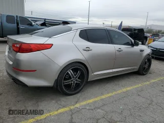 2015 Kia Optima LX with VIN KNAGM4A71F5529133, listed as a Copart auction lot 48345335 with 90,671 mi miles and Salvage Title. Bid and sale history available at carsss.com. Image 3.