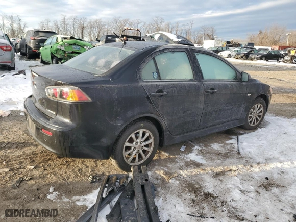 2010 Mitsubishi Lancer ES with VIN JA32U2FU7AU022931, listed as a Copart auction lot 41484315 with 171,012 mi miles and Salvage Title. Bid and sale history available at carsss.com. Image 3.