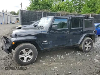 2008 Jeep Wrangler Unlimited Sahara with VIN 1J4GB59188L530593, listed as a Copart auction lot 56827895 with 269,185 mi miles and Clean title. Bid and sale history available at DreamBid. Image 1.