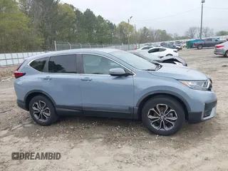 2020 Honda CR-V EX with VIN 7FARW2H51LE010421, listed as a IAAI auction lot 41861502 with 24,261 mi miles. Bid and sale history available at carsss.com. Image 13.