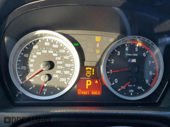2011 BMW M3 with VIN WBSDX9C51BE584013, listed as a Copart auction lot 85279924 with 74,801 mi miles and Salvage Title. Bid and sale history available at carsss.com. Image 9.
