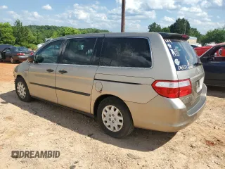 2007 Honda Odyssey LX with VIN 5FNRL38287B080407, listed as a Copart auction lot 57436115 with 238,333 mi miles and Salvage title. Bid and sale history available at DreamBid. Image 2.
