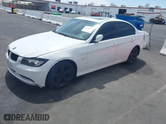 2007 BMW 3 Series 328i with VIN WBAVC53537FZ81155, listed as a IAAI auction lot 42368057 with 134,870 mi miles and . Bid and sale history available at DreamBid. Image 2.