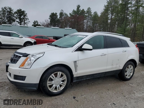 2011 Cadillac SRX Luxury Collection with VIN 3GYFNDEY6BS628300, listed as a Copart auction lot 52118765 with 158,529 mi miles and Clean Title. Bid and sale history available at carsss.com. Image 1.