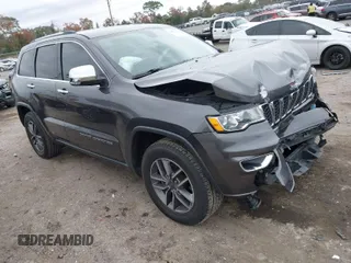 2020 Jeep Grand Cherokee Limited with VIN 1C4RJEBG0LC191286, listed as a IAAI auction lot 41344311 with 99,257 mi miles. Bid and sale history available at carsss.com. Image 1.