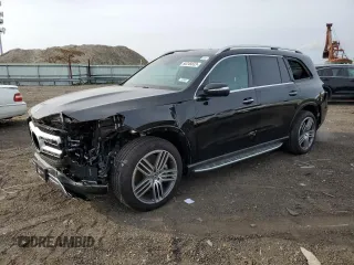 2022 Mercedes-Benz GLS 450 with VIN 4JGFF5KE4NA710045, listed as a Copart auction lot 50248833 with 1,642 mi miles and . Bid and sale history available at DreamBid. Image 1.