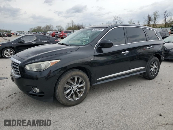 2015 Infiniti QX60 with VIN 5N1AL0MM0FC553971, listed as a Copart auction lot 51119805 with 112,169 mi miles and Salvage Title. Bid and sale history available at DreamBid. Image 1.
