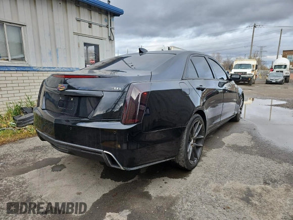 2018 Cadillac CTS Luxury AWD with VIN 1G6AX5SS8J0142886, listed as a Copart auction lot 82470394 with 139,214 mi miles and Clean Title. Bid and sale history available at DreamBid. Image 4.
