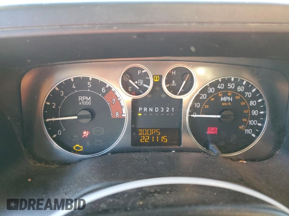 2007 Hummer H3 SUV with VIN 5GTDN13E078148668, listed as a Copart auction lot 85303204 with 221,115 mi miles and Salvage Title. Bid and sale history available at DreamBid. Image 9.