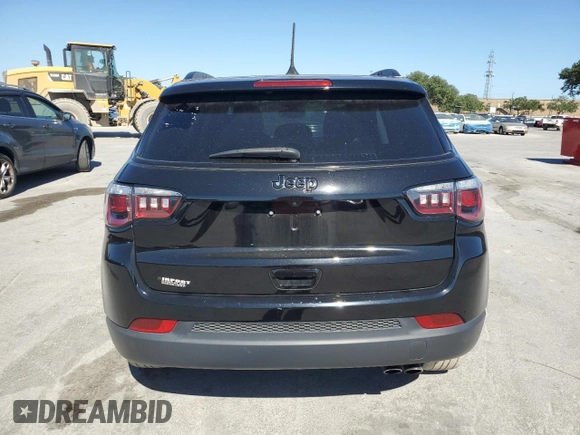 2020 Jeep Compass Latitude with VIN 3C4NJCBB1LT236568, listed as a Copart auction lot 53021825 with 65,114 mi miles and Salvage Title. Bid and sale history available at carsss.com. Image 6.
