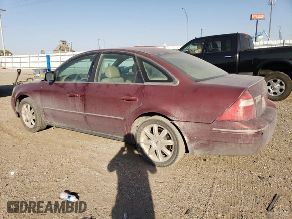 2005 Ford Five Hundred Limited with VIN 1FAFP28105G189607, listed as a Copart auction lot 76132644 with 164,154 mi miles and Clean Title. Bid and sale history available at carsss.com. Image 2.