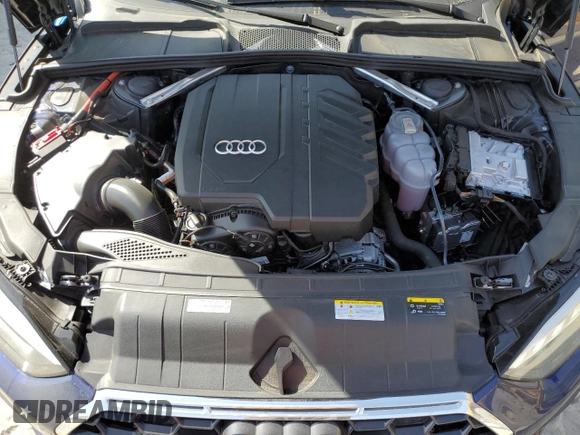 2023 Audi A5 Sportback S line Premium Plus with VIN WAUFACF54PA030079, listed as a Copart auction lot 46830254 with 10,751 mi miles. Bid and sale history available at carsss.com. Image 13.