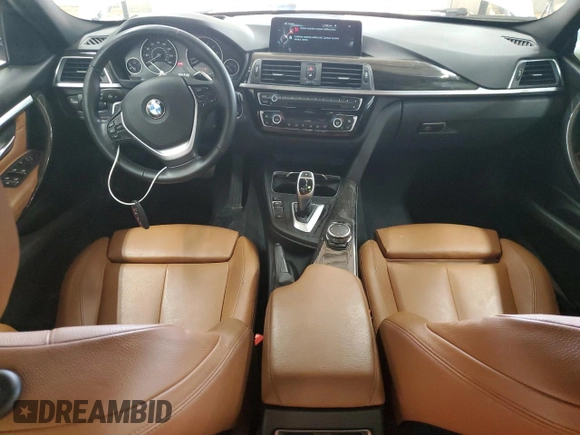 2016 BMW 3 Series 328i with VIN WBA8E9G51GNT84259, listed as a Copart auction lot 52501875 with 69,729 mi miles and Salvage title. Bid and sale history available at DreamBid. Image 8.