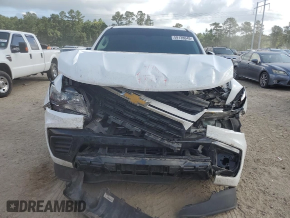 2022 Chevrolet Colorado 4WD Work Truck z VIN 1GCGTBEN6N1105312, wystawiony jako Copart lot #59128045 z przebiegiem 114 514 mil mil oraz Szkoda całkowita • Salvage title. Historia ofert i sprzedaży dostępna na DreamBid. Obrazek 5.