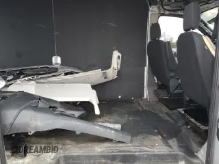 2023 Ford Transit Cargo with VIN 1FTBW9C89PKA44249, listed as a Copart auction lot 75167994 with 21,652 mi miles and Salvage Title. Bid and sale history available at DreamBid. Image 11.