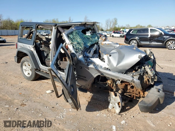 2016 Jeep Wrangler Unlimited Sport RHD with VIN 1C4BJWKG8GL307198, listed as a Copart auction lot 51817325 with Not provided miles and Non repairable. Bid and sale history available at DreamBid. Image 4.