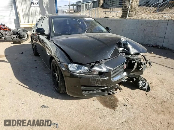 2017 Jaguar XE 25t with VIN SAJAR4BG3HA948489, listed as a Copart auction lot 86930544 with 68,674 mi miles and Salvage Title. Bid and sale history available at DreamBid. Image 10.