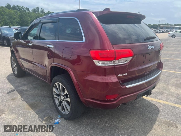 2018 Jeep Grand Cherokee Overland with VIN 1C4RJFCG2JC274512, listed as a Copart auction lot 63438715 with 161,870 mi miles and Clean title. Bid and sale history available at DreamBid. Image 3.