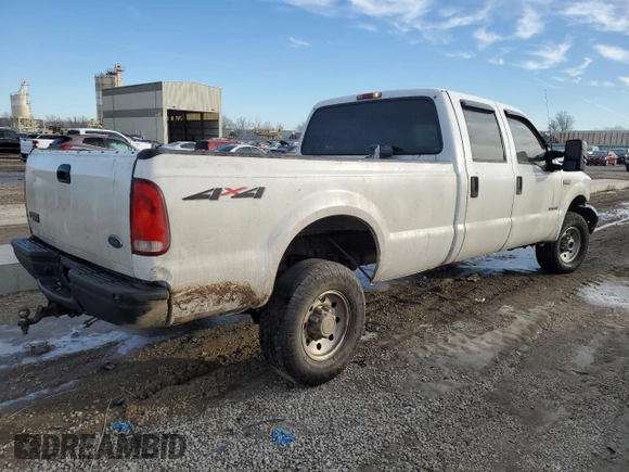 2000 Ford F-350 XL with VIN 1FTSW31F6YEC96409, listed as a Copart auction lot 42994345 with 334,310 mi miles and Salvage title. Bid and sale history available at DreamBid. Image 3.