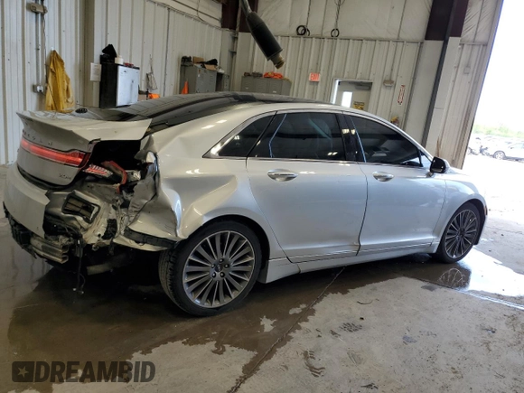 2014 Lincoln MKZ Hybrid with VIN 3LN6L2LUXER816387, listed as a Copart auction lot 57054335 with 206,313 mi miles and Non repairable. Bid and sale history available at DreamBid. Image 3.