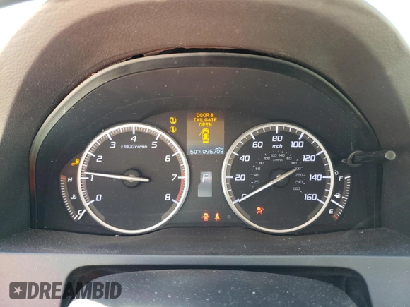2017 Acura RDX w/Technology Pkg with VIN 5J8TB3H57HL021349, listed as a Copart auction lot 45471785 with 95,708 mi miles and Salvage Title. Bid and sale history available at carsss.com. Image 9.